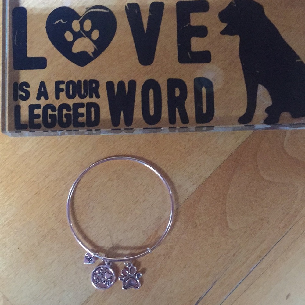 RoseGold bracelet “LoveMyDog” - Picture 2 of 3